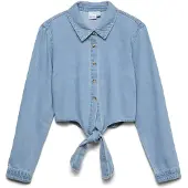Vero Moda Bluse 'VMMelaney' blå