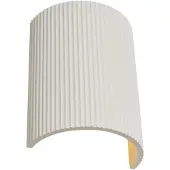 QAZQA Skandinavisk Væglampe Beige Oval - Plaster