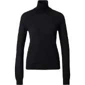 BOSS Slim-fit rullekravesweater i ekstra fin merinould