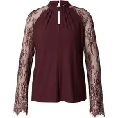 Vero Moda Bluse 'VMMILLA' vinrød