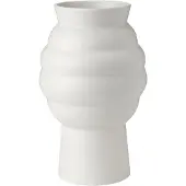 Knabstrup Keramik Tortus Archie vase No2 23,5 cm White