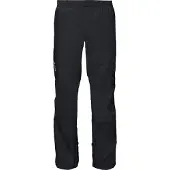 Vaude Drop Pants II, regnbukser, herre sort