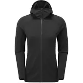 Montane F Protium Hoodie, fleece, dame, sort