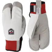 Hestra W.S. Wool Terry Split, handsker, hvid