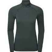 Montane F Dart Xt Zip Neck, dame, grøn