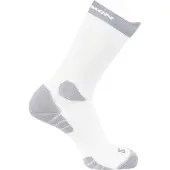 Salomon - Trail running tøj - Socks Aero Crew White til UnisexUld - Størrelse 45-47 - Hvid