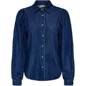 ONLY Bluse 'ONLBrandi' blue denim