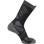 Salomon - Trail running tøj - Socks Aero Crew Black Castelrock til UnisexUld - Størrelse 45-47 - Sort