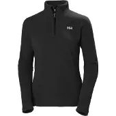 Helly Hansen Daybreaker 1/2 zip Fleece, dame, sort