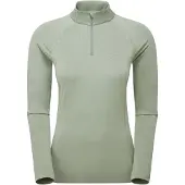 Montane F Dart Xt Zip Neck, dame, grøn