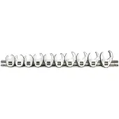 JBM 3/8´´ Crowfoot Set Of 10 Es Fastnøglesæt
