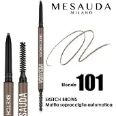 Mesauda Beauty Sketch Brows Øjenbrynsblyant 0.09 g Blonde