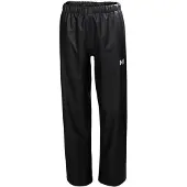 Helly Hansen Moss, regnbukser, junior, sort