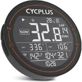 Cycplus M2 cykelcomputer - kompatibel med Strava, Trainingpeaks osv.