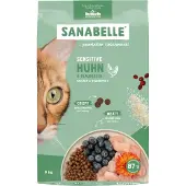 Sanabelle Sensitive med kylling og blåbær kattefoder