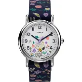 Timex Analogt ur navy / lime / lilla / sølv / naturhvid