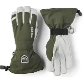 Hestra Army Leather Heli Ski, skihandsker, grøn