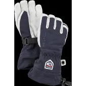 Hestra Army Leather Heli Ski, skihandsker, junior, navy