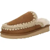Mou Hjemmesko 'Eskimo' beige / cognac