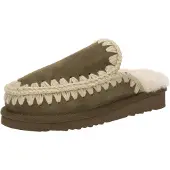 Mou Hjemmesko 'Eskimo' beige / oliven