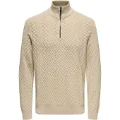 Only & Sons Pullover 'ONSMACE' greige
