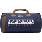 Napapijri Weekendtaske 'Bering 3' navy / choko / rød / hvid