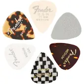 Fender 351 Shape Material Medley Medium Pakke med 6