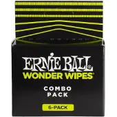 Ernie Ball Wonder Wipes Combo Pack 6-Pack (P04279)