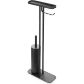 Brabantia MindSet toiletbørste med hylde og holder Mineral Infinite Grey
