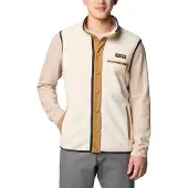Columbia - Mærker - Helvetia II Vest Chalk til UnisexUld - Størrelse L - Beige