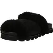 Zadig & Voltaire Pantoletter 'TEDDY BARE' grå / sort