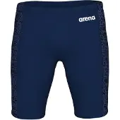 Arena Badebukser 'Snakeskin Jammer' marin / indigo / hvid