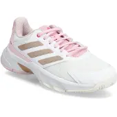 Adidas Sportssko 'CourtJam Control 3' lyserød / pudder / hvid