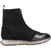 Hispanitas Hispanitastil kvinder. HI254354 Læder Sport Kansas sorte støvletter (39), 3-5 cm, Lynlås, Casual