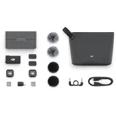 DJI Trådlöst mikrofonkit - - Mic 3 - 2 sändare (TX) - 1 mottagare (RX) - Snabbladdning