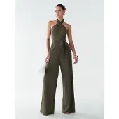 BWLDR Jumpsuit 'AMBER' oliven