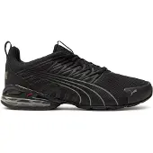 Puma Voltaic Evo Sneakers, Shoes, Black/Stormy Slate/Red, 40.5