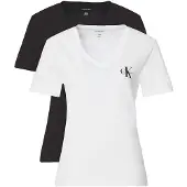 Calvin Klein Jeans Shirts sort / offwhite