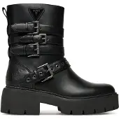 GUESS Boots 'SALVO' sort / sølv
