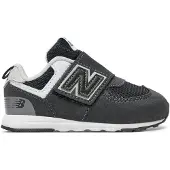 New Balance Sko - 574 - Black/Silver Metalic - - 20 - Sko