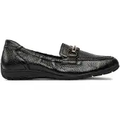 Caprice Slipper, black, made of Leather, Size 40