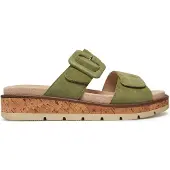 Caprice Mule, green, made of Leather without heel, Size 37