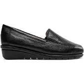 Caprice Slipper, black, made of Leather, Size 39