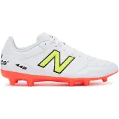 New Balance 442 V2 Academy FG Flash Point - Hvid/Grøn/Sort - Græs (FG), størrelse 44