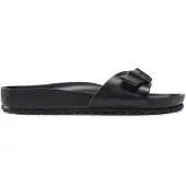 Birkenstock Birkenstocktil mænd. 128161 Sandaler Madrid Essentials EVA (Regular pasform) sort (43), Plastik, Fast, Ingen, Casual, Badetøj