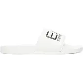 Emporio Armani EA7unisex. 7X000108_AF15118 Maxilogo hjemmesko hvid (35), Fast, Ingen, Badetøj