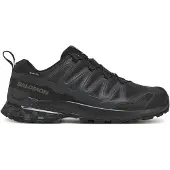 Salomon - Trail løbesko - Xa Pro 3D V9 Wide Gtx Black/Phantom/Pewter til Unisex - Størrelse 40 2/3 - Sort