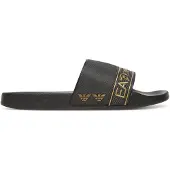 EA7 EA7unisex. 7X000110_AF15128 Chanclas Tape Slide sort (41), Fast, Ingen, Badetøj, PVC