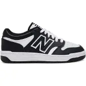 New Balance New Balanceunisex til børn. GSB480V1 Træningssko i læder 480 hvid, sort (35.5), Fast, Blonder, Casual, Sport, børnetøj