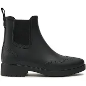 Ralph Lauren Lauren Ralph Laurentil kvinder. 802945876001 Preslie gummistøvler i sort gummi (40), 1-3 cm, Ingen, Casual, PVC